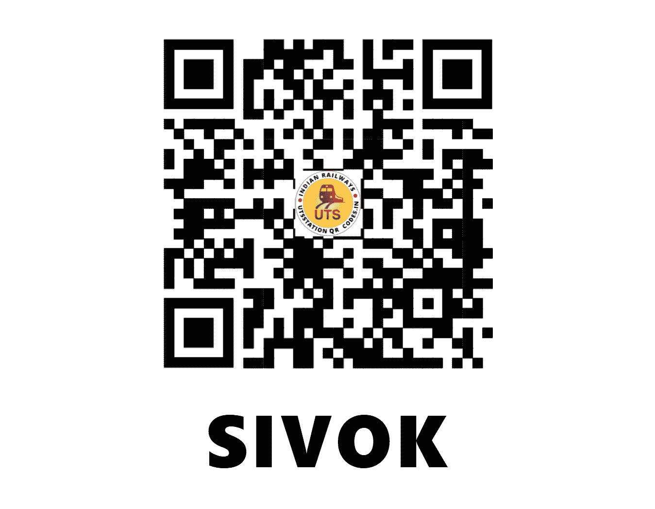 UTS QR Code for SIVOK - SVQ (NF - WEST BENGAL)